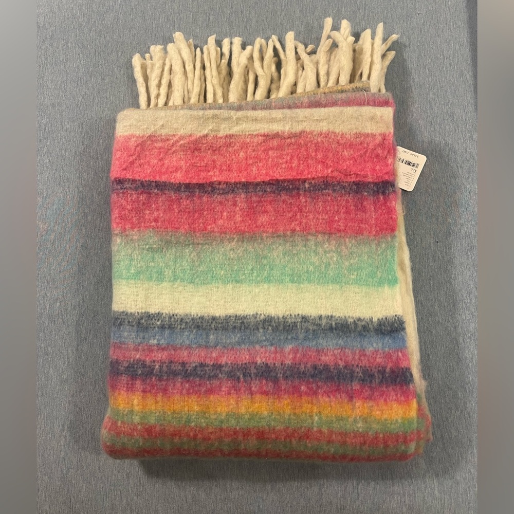 BNWT Multicolor Free People Blanket